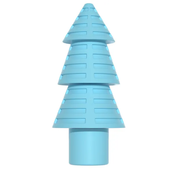 New Pet Toy Christmas Tree Type TPR Chew Toy Blue - Shop at LoveMi