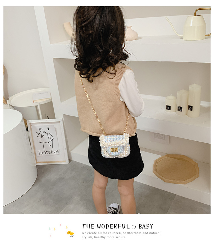 Title 6, Childrens Diamond Lattice Chain Crossbody Bag,...