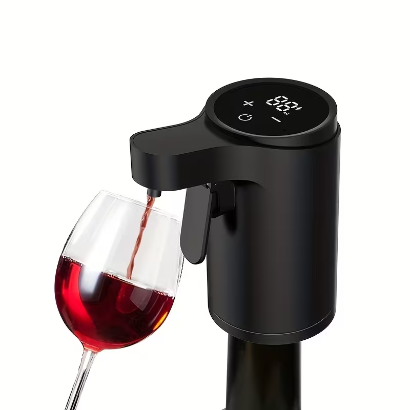 Automatic Electric Wine Dispenser Smart Sensor Touch Wine Decanter Pourer Home Restaurant Rechargeable Wine Pump Aerator