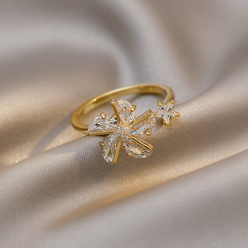 Fashion Cold Wind Ins Tide Index Finger Ring Women
