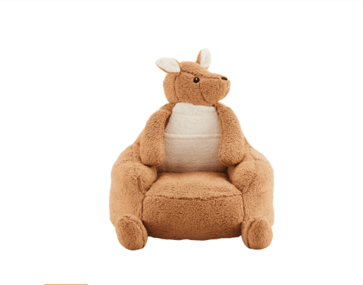 31-inch Mini Sofa Chair, Cute Cartoon-style Sofa, Washable Cover Fabric, Inflatable Sofa Suitable For Children