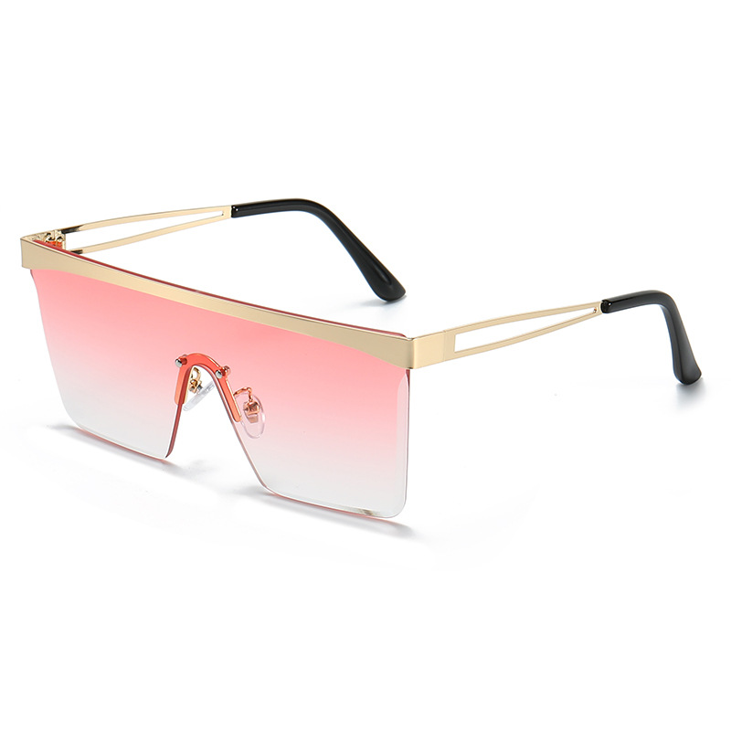 Gold frame gradient pink