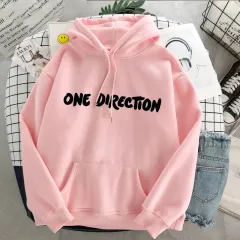 Harajuku Aesthetic Pullover Hooded Sweatshirt Clothes - Pink5 - View 1