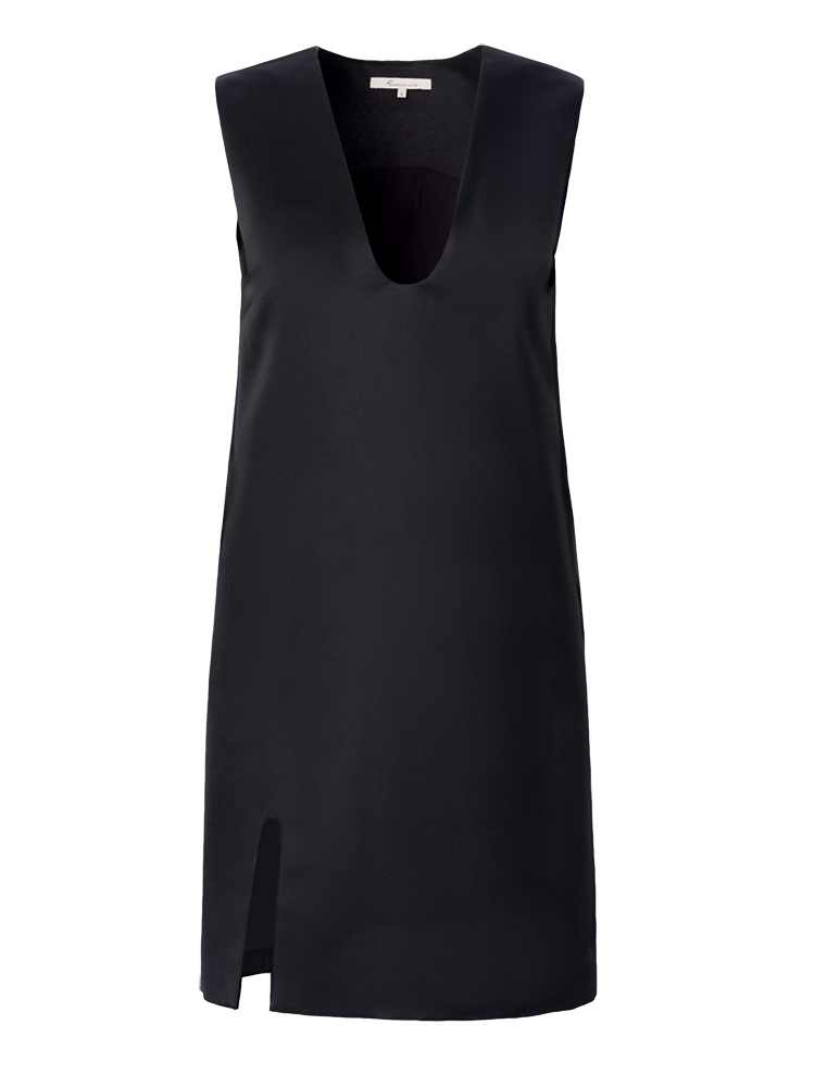 V-Neck Sleeveless Short Dress