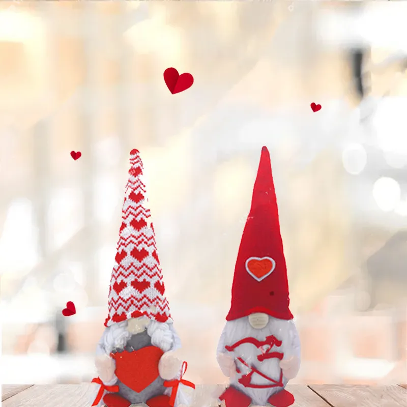 Valentine'S Day Christmas Love Decoration Handmade Plush Doll Toy Mother'S Day Doll Decoration Holiday Gift – image 4