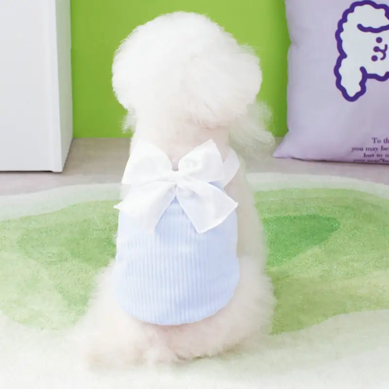 Cute Puppy Clothing Pet Clothes Light Luxury Pompous Skirt