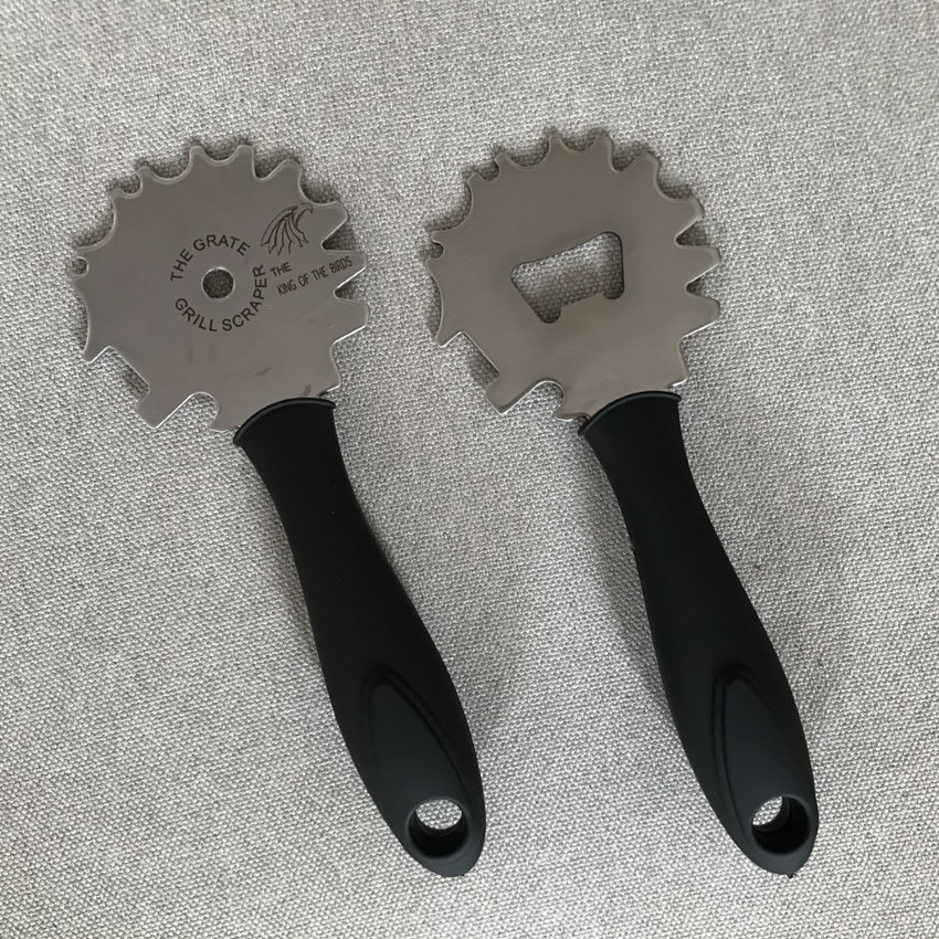 Multifunctional Stainless Steel Grill Cleaning Brush — foto 2