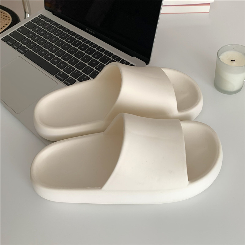 Bathroom Slippers Female Summer New Style Japanese Indoor Bath White - Shop at LoveMi