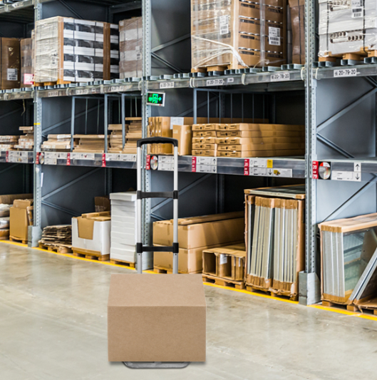 Portable, Foldable, Telescopic Trolley Trolley, Trolley, Luggage Cart, Black - Image 8