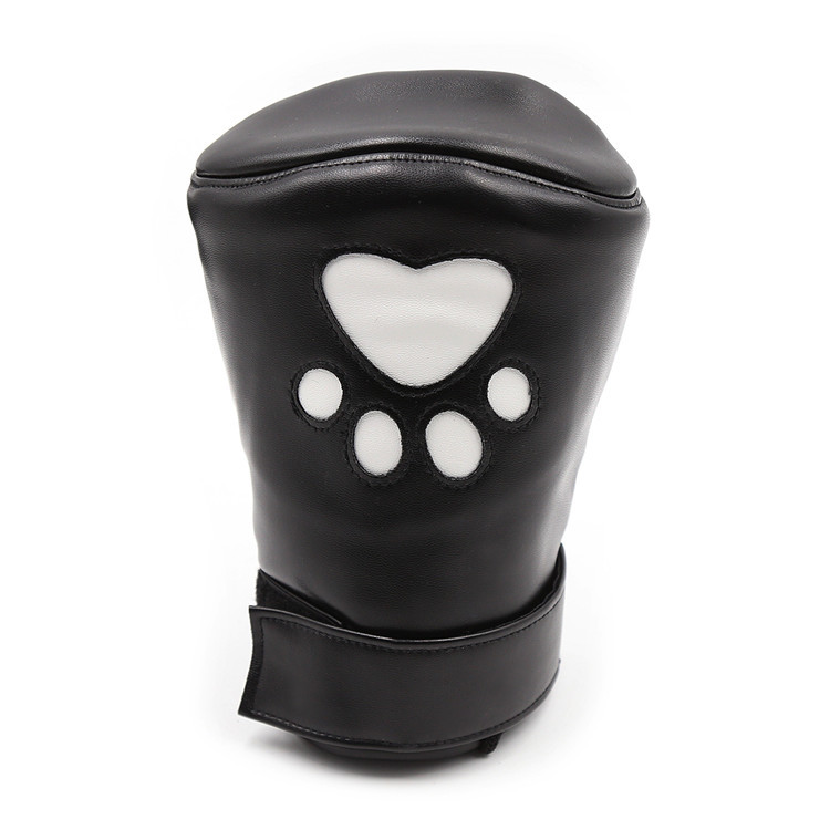 Sponge Filled Bright Leather PU Handcuffs