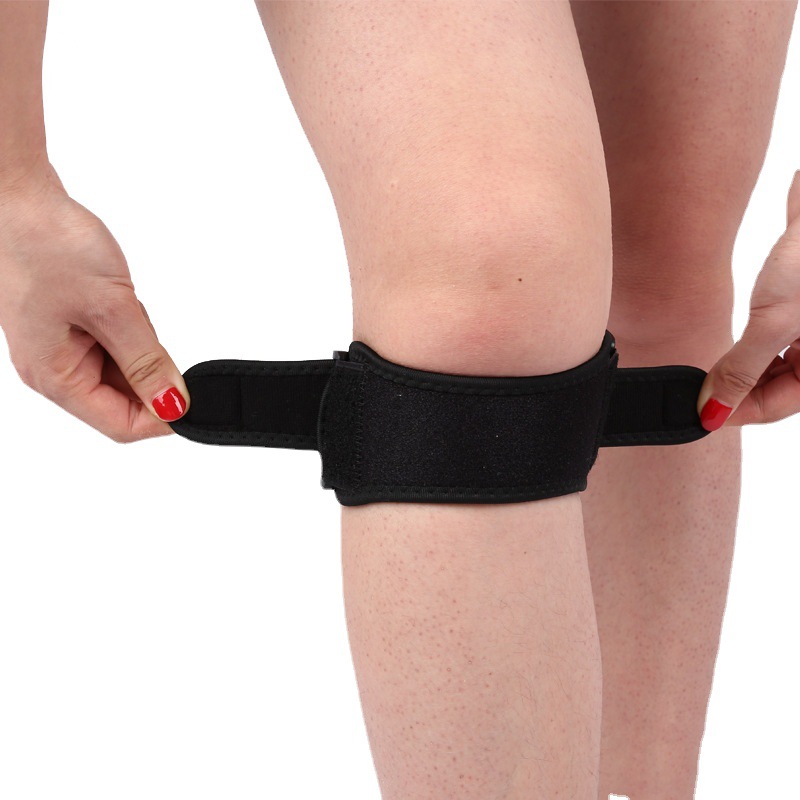 Wholesale Pressurized Sports Patellar Band Knee Pads, Outdoor Cycling, Mountain Climbing, Basketball, Running, Shock Absorption, Bidirectional Adjustment Patellar Band — view 3