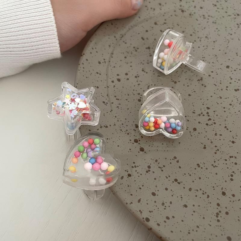 Acrylic Cool Style Fashion Personality Ins Trendy Ring