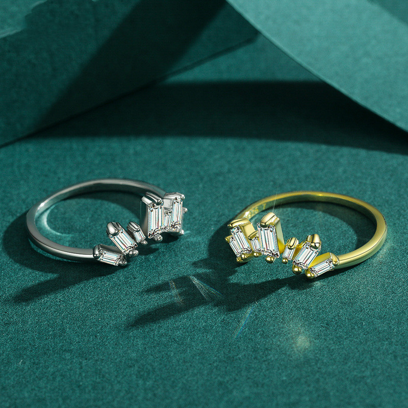 Crown Ring Female Cold Wind Index Finger Ring Jewelry