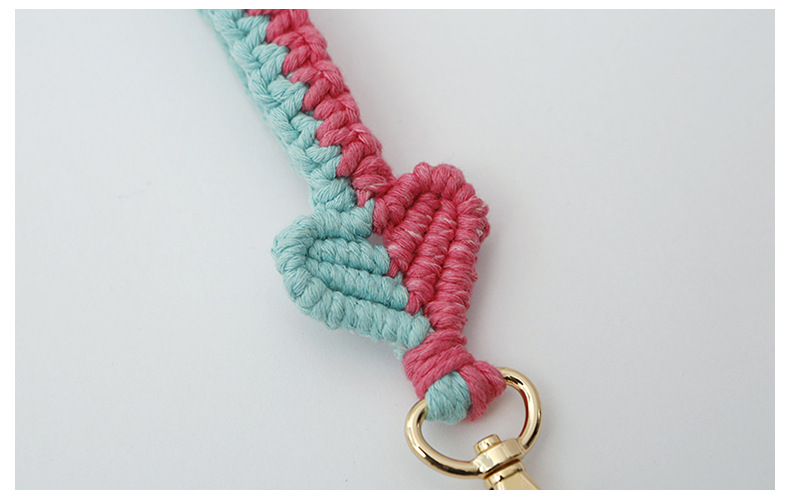 Title 1, Bohemian Hand-woven Wrist Strap Keychain