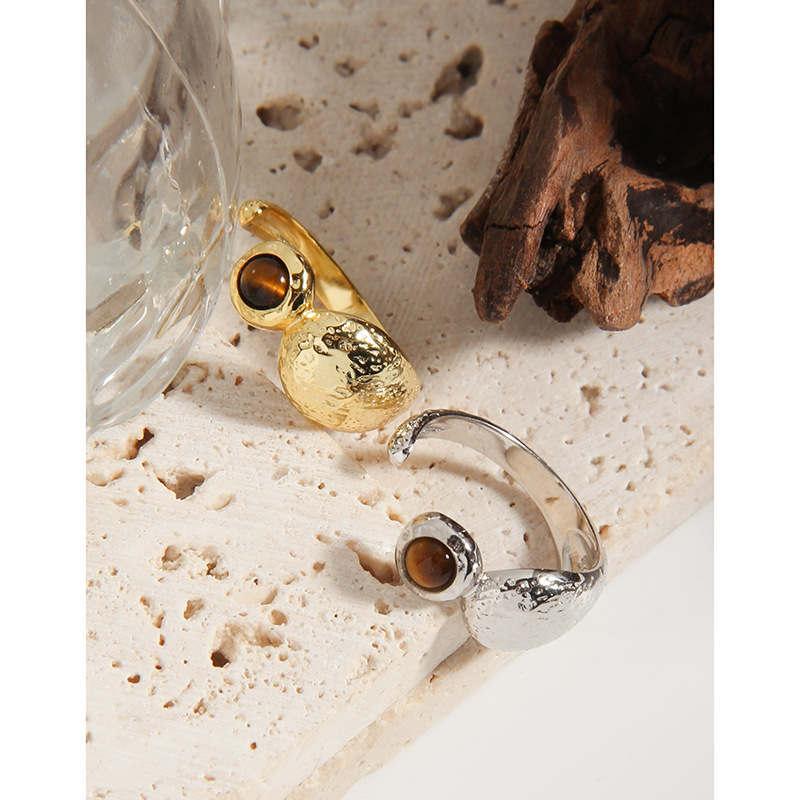 Niche Light Luxury Design Sense Versatile Geometric Opal