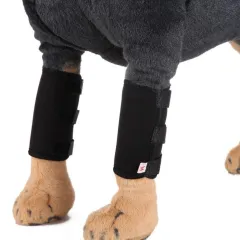 Pet Supplies Dog Leg Bracket Protective Cover - Black Toe Guard - View 1