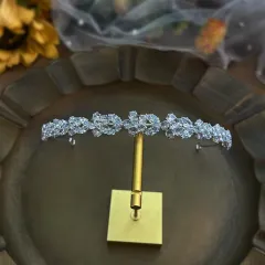 Bridal Simple And Elegant Retro Single Layer Headband - 7 Style - View 1