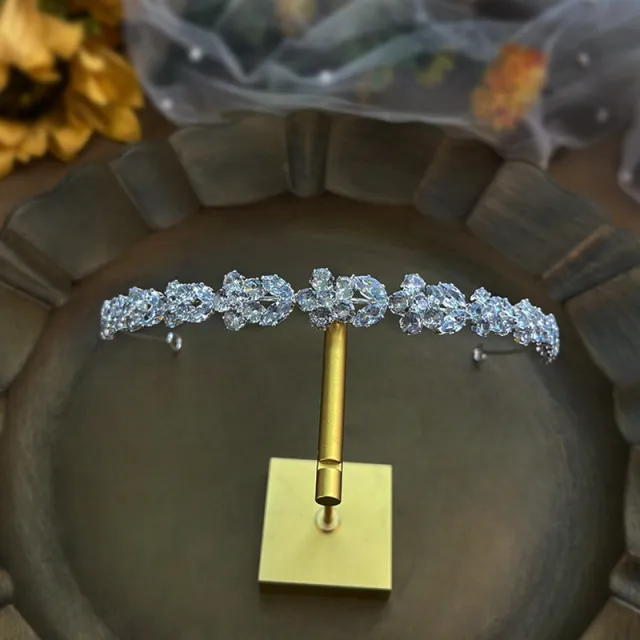 Bridal Simple And Elegant Retro Single Layer Headband 7 Style - Shop at LoveMi