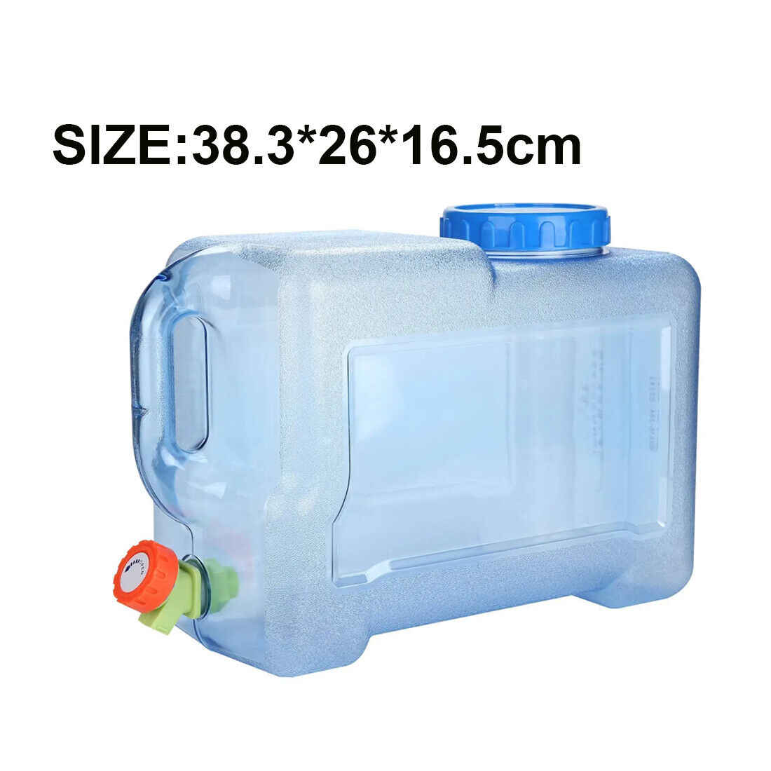 NEW 12L Camping Hiking Tank Container Storage Drinking Water Bottle Bucket With... 2