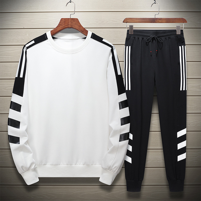 Title 2, Autumn New Plus Size Loose Sports Suit Male You...