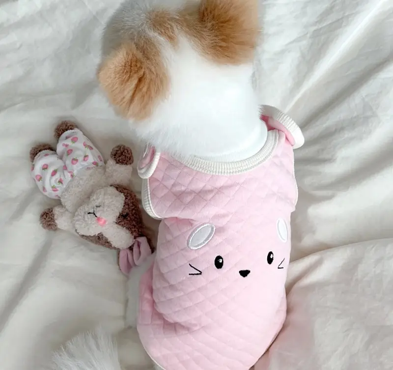 Pet Quilted Clothes Autumn And Winter Teddy