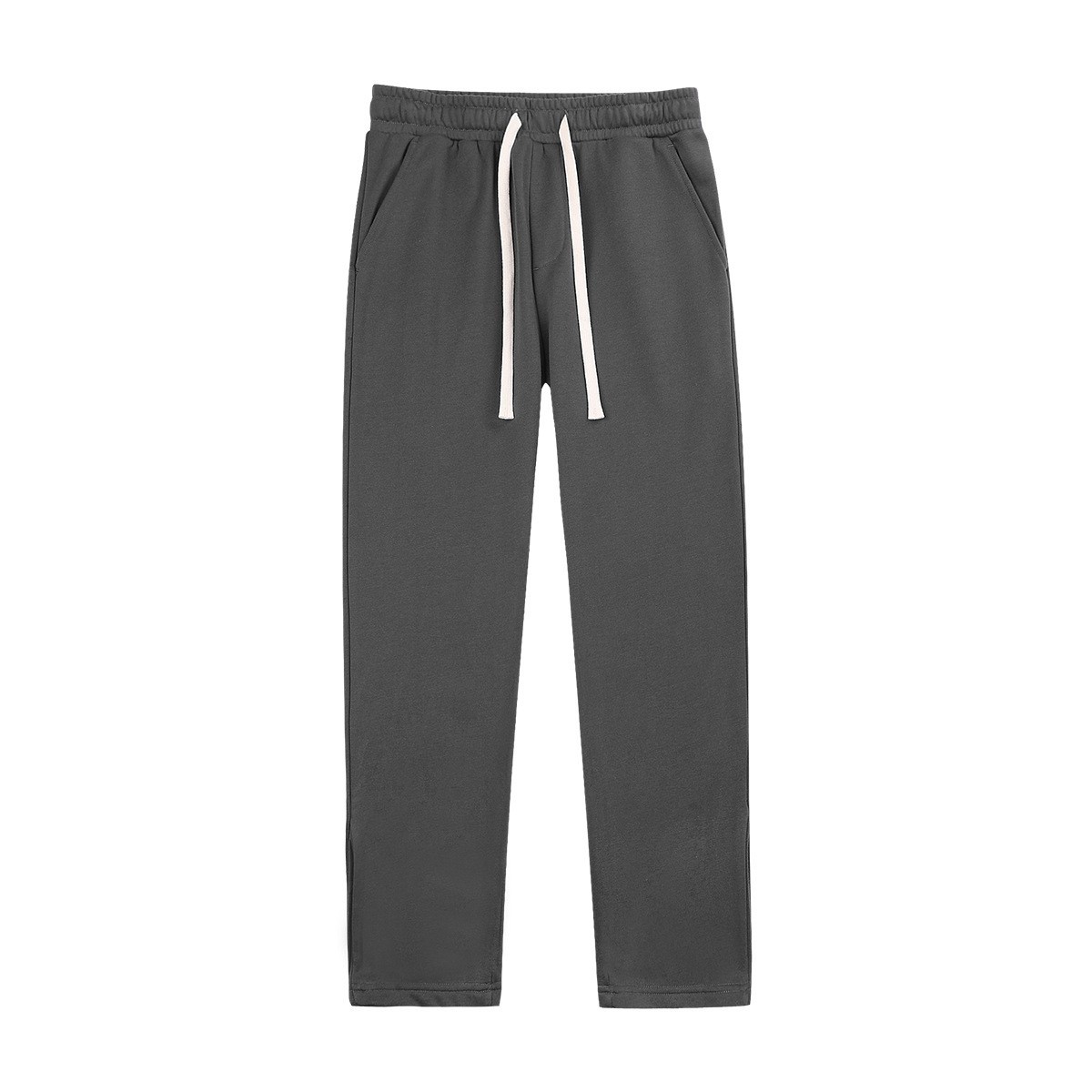 Title 6, Zware katoenen straight sweatpants heren vintag...