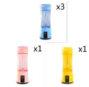 Portable Electric Fruit Juicer Wireless USB Rechargeable Mini Mixer Multifunction Summer Smoothie Blender Machine Kitchen Supplies view 2