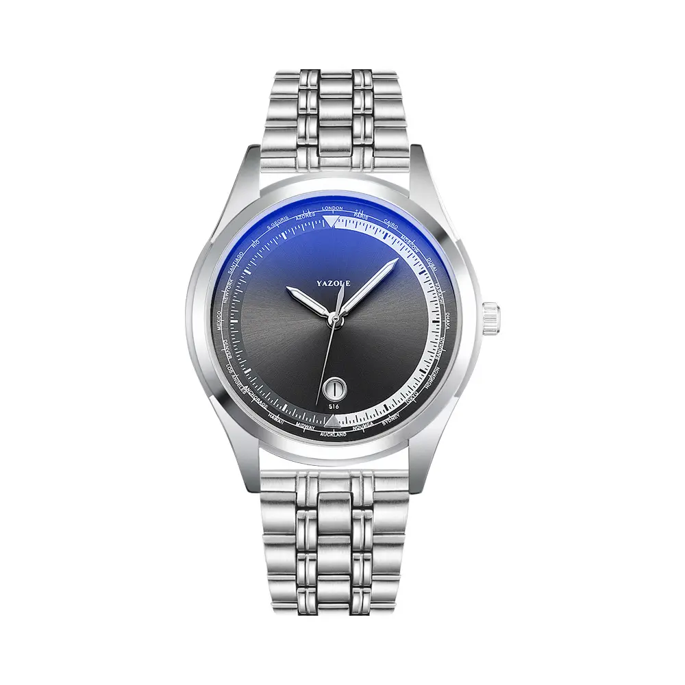 Business Men's Watches Men Luxury Brand Steel