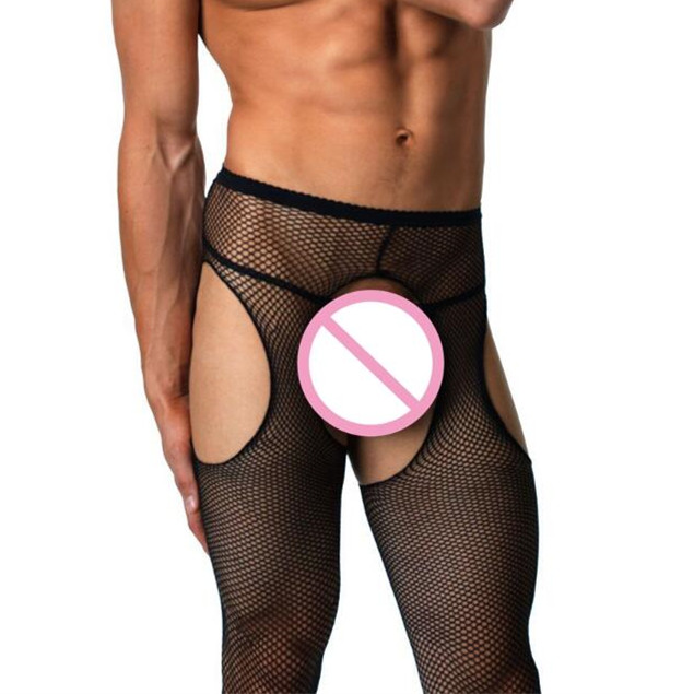 Hot Selling Men's Underwear Body Stockings Man Fishnet