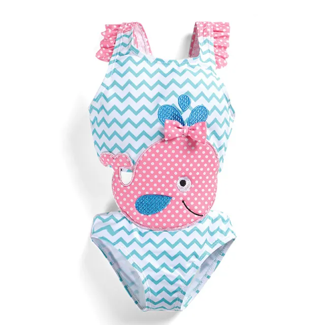 Baby Girls Swimwear Watermelon Swimsuit Swimming Beach Bathing Bikini Cute Summer One piece Swimming Costume A 6T - Shop at LoveMi