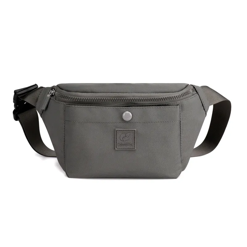 Fanny Packs For Women Fashion Waist Bag Large Capacity Crossbody Fanny Pack For Running Sport Travelling Hiking - Cement Ash