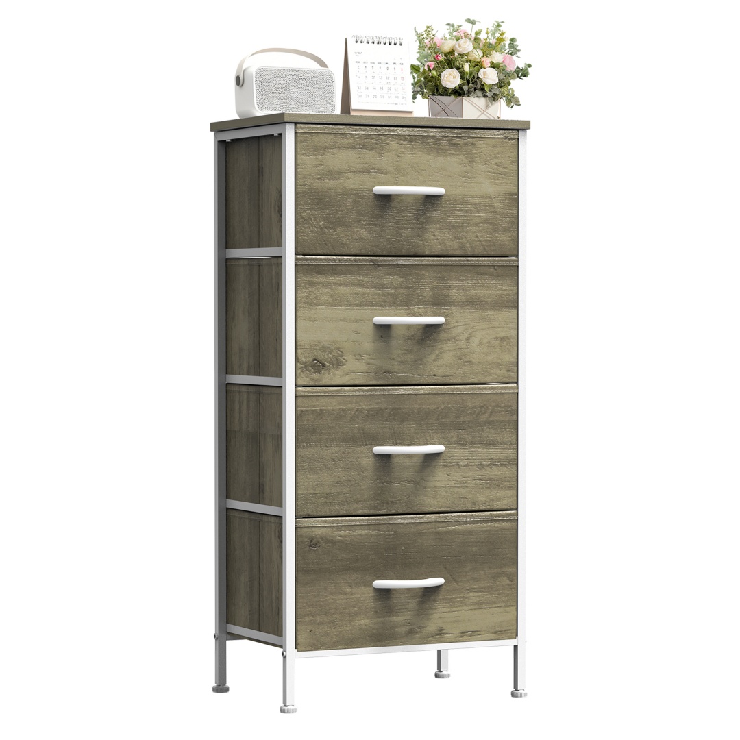 Wooden Top Cabinet Night Stand Dresser For Closet image 41