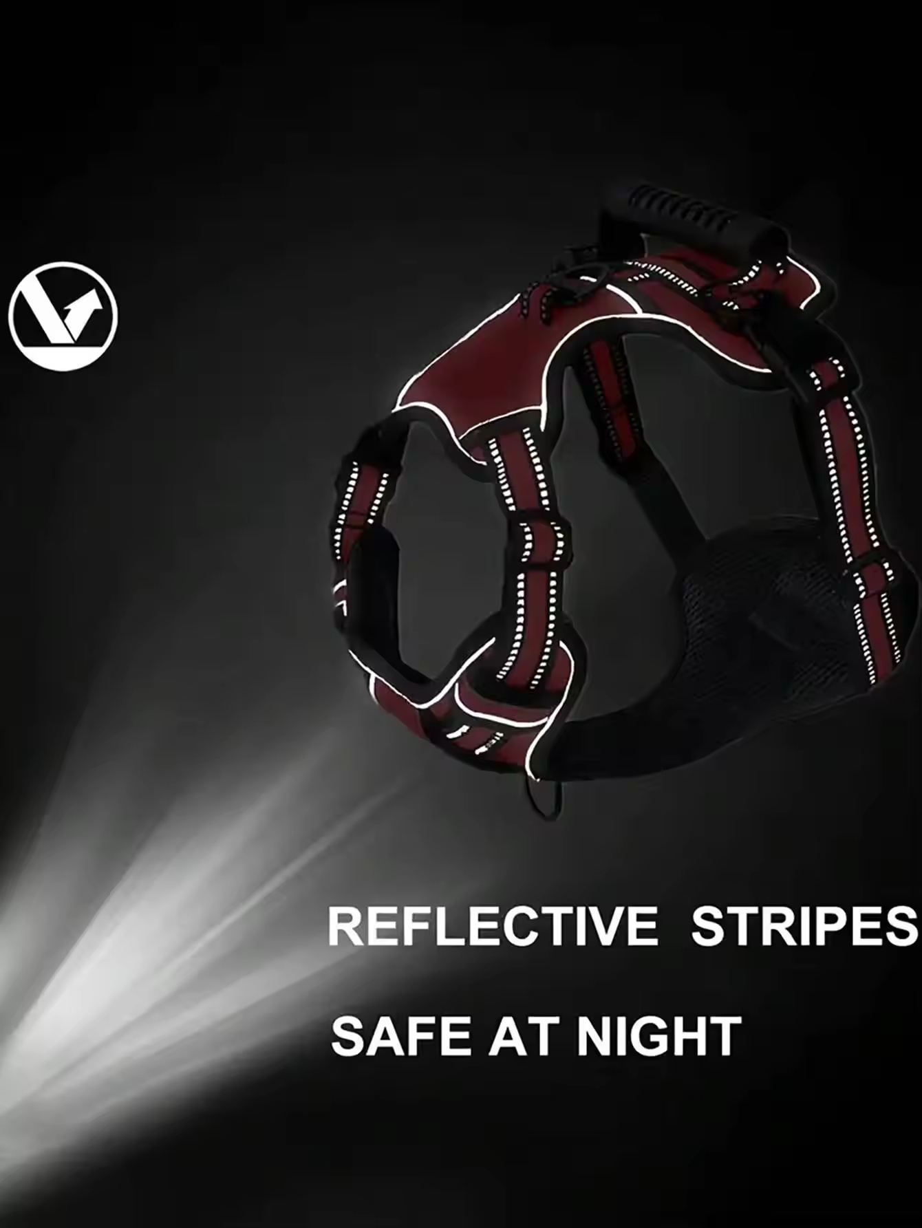 Tactical Service Dog Harness Strap Set, Car Seat Belt, Collapsible Bowl, Biodegradable Trash Bag Set For Dogs - Image 5