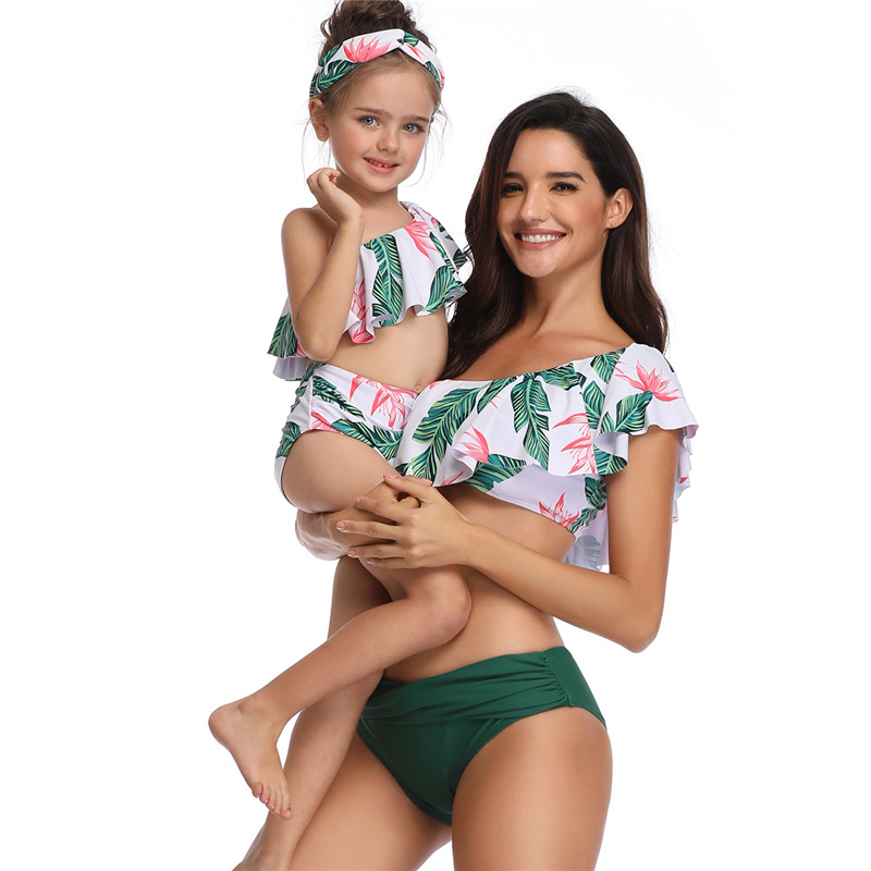 New European And American Parent-child Swimwear