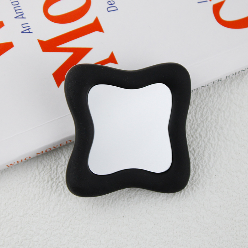 Irregular Mirror Transparent Air Bag Bracket Ins Blogger The Same Model Mobile Phone Bracket - Image 8