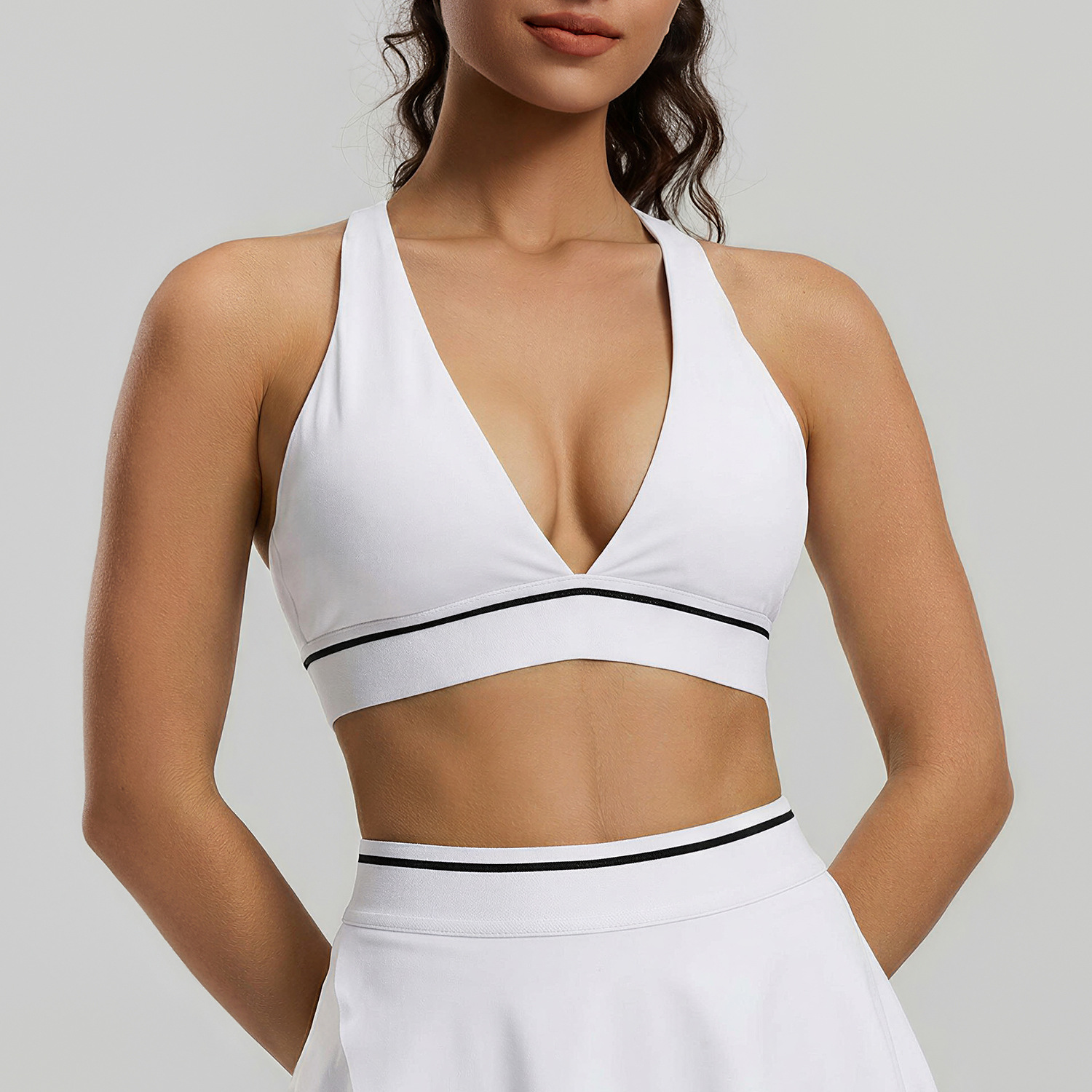 Women's Tight Yoga Bra With Beautiful Back Design, Versatile For Fitness, Sports And Daily Casual Wear 7