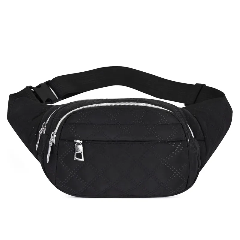 Fashion New Nylon Women Messenger Bag - Black