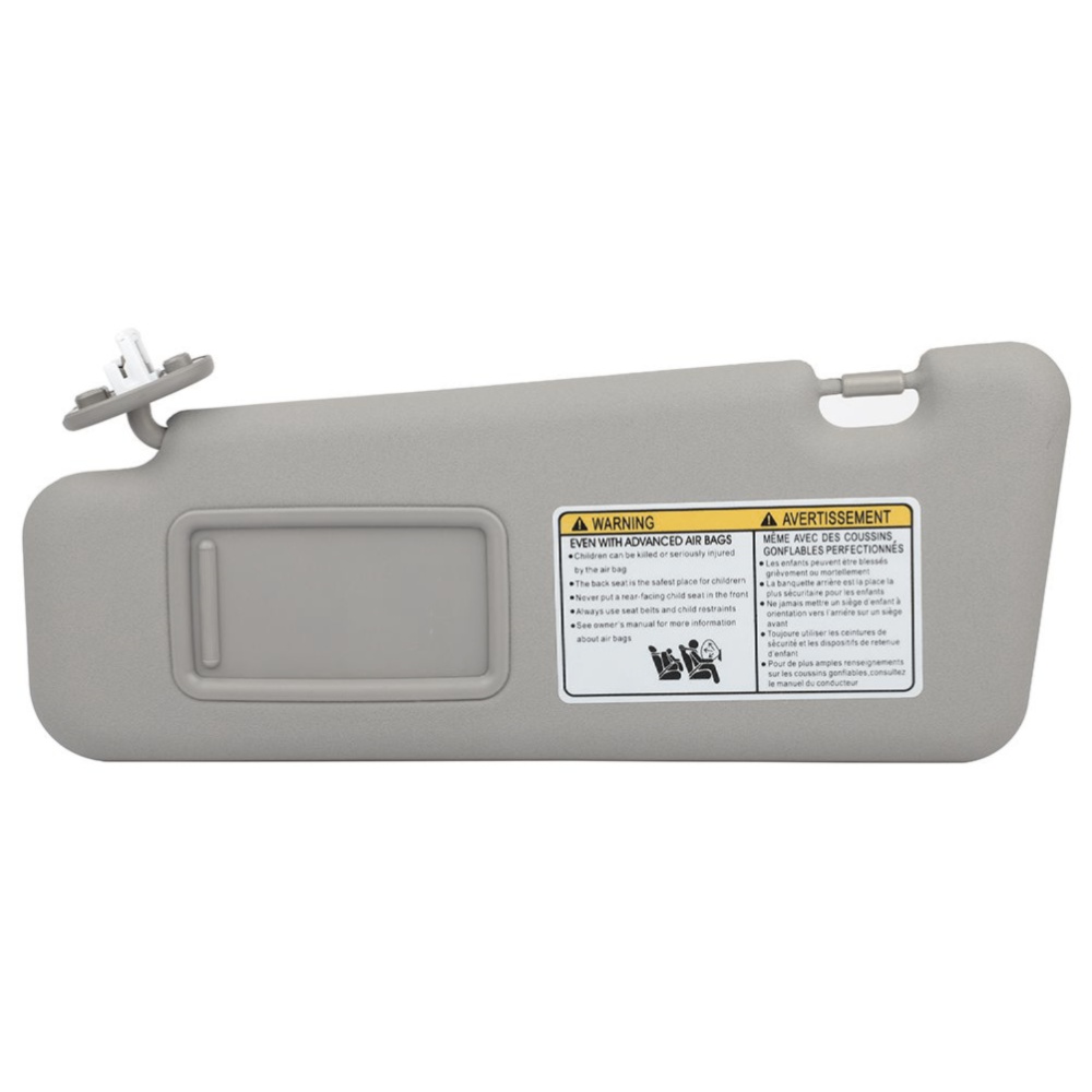 For 08-13 T Oyota Highlander Sport Utility Driver Side Sun Visor W-Vanity Light