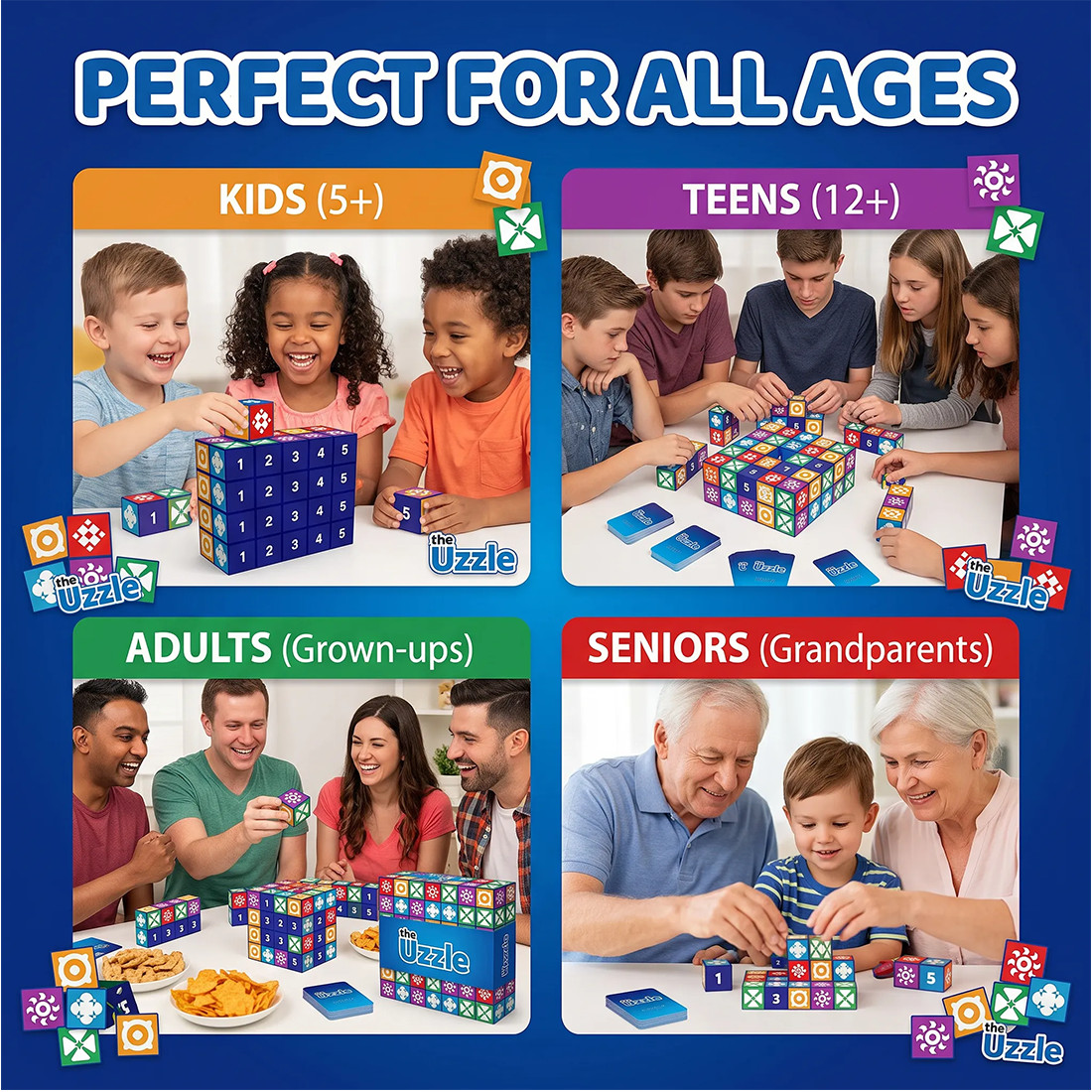 Board Game Family Block Puzzle Games Fu N — image 6