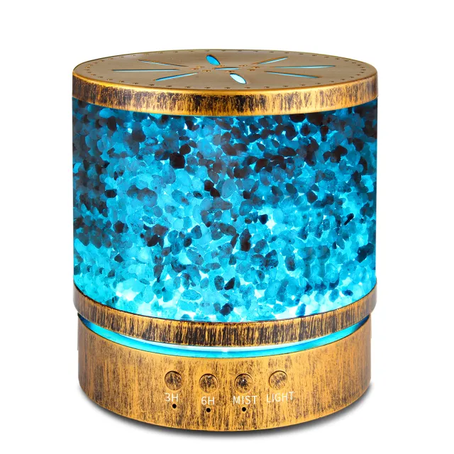 Essential Oil Diffuser Of Large Capacity Aromatherapy Machine Ancient Copper Base - Shop at LoveMi