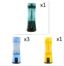 Portable Electric Fruit Juicer Wireless USB Rechargeable Mini Mixer Multifunction Summer Smoothie Blender Machine Kitchen Supplies view 77