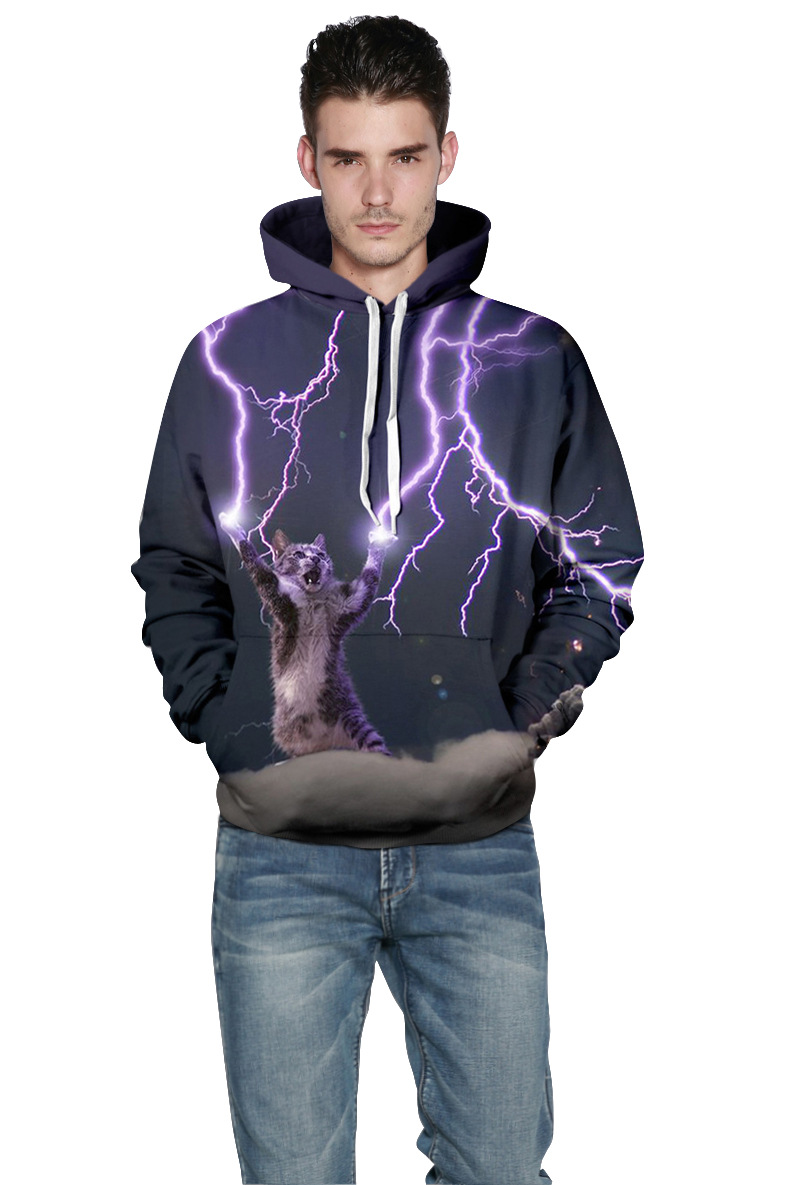 Title 6, Dames Big Tree digitale print hoodie met lange ...