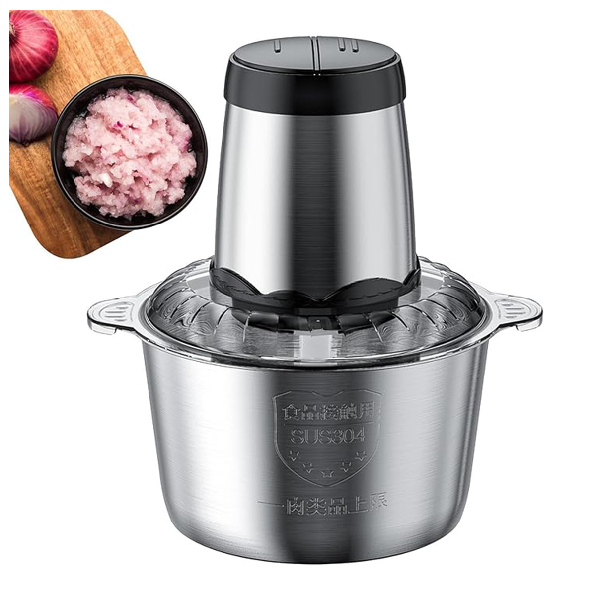 Electric Meat Grinder, 300w, 3L Capacity. About this item: Versatile Kitchen Essential, Time Saver, User-Friendly Design, Safety Insurance.