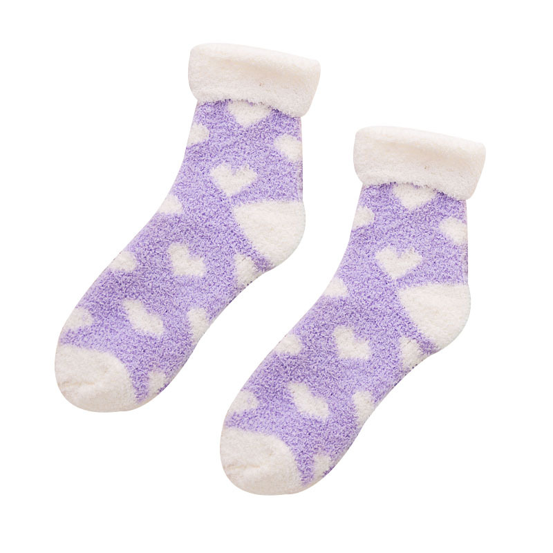 Title 7, Sweet half fleece home sleep socks