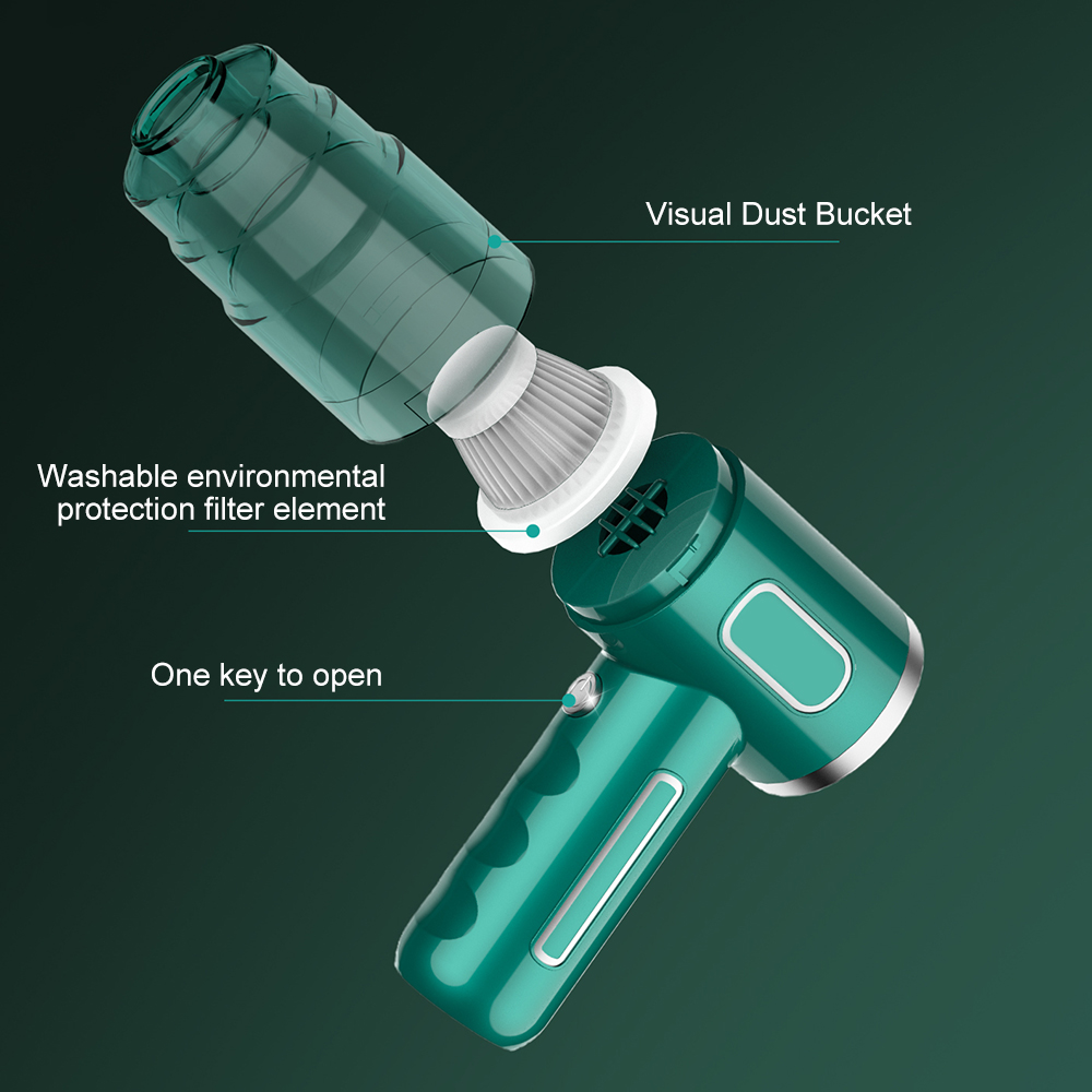 Home Handheld Portable Car Vacuum Cleaner thumbnail 3