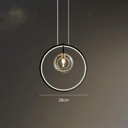 Modern Nordic Minimalist Bubble Chandelier