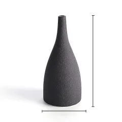 Nordic Ceramic Vase Ornaments Home Decoration Ornaments - Black - View 1