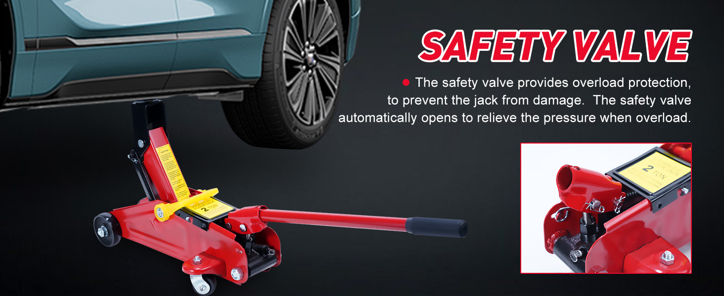 2 Ton Tonne Hydraulic Trolley Floor Jack With Plastic Storage Carry Case Car Van — image 10