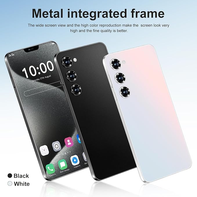 C24 Ultra 5G Unlocked Smartphone Android 14 Phone, 12GB 512GB 6800mAh 6.8in