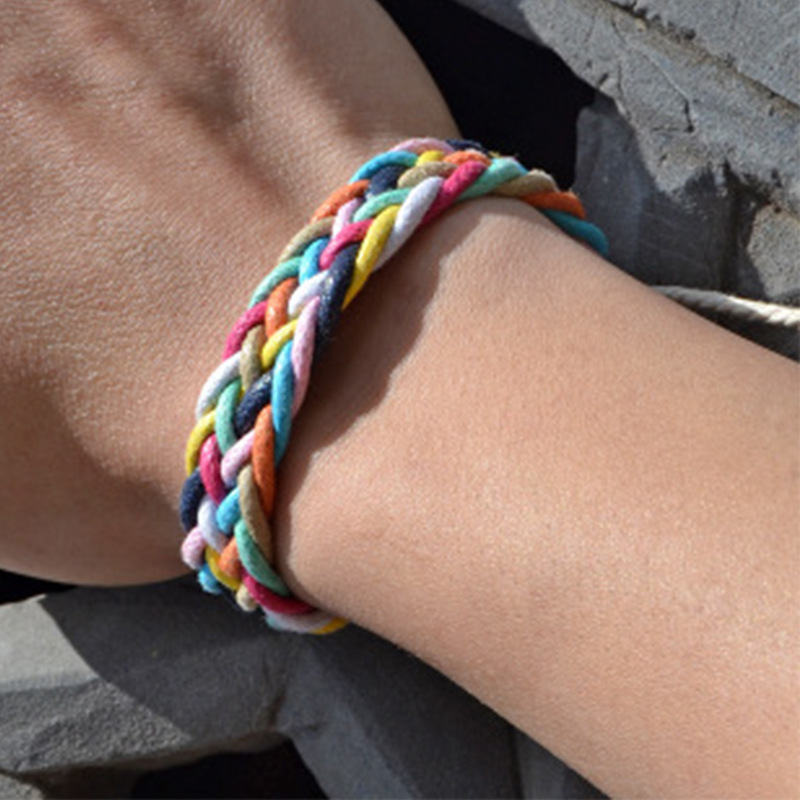 Temperament Fashion And Popular Geometric Woven Jewelry
